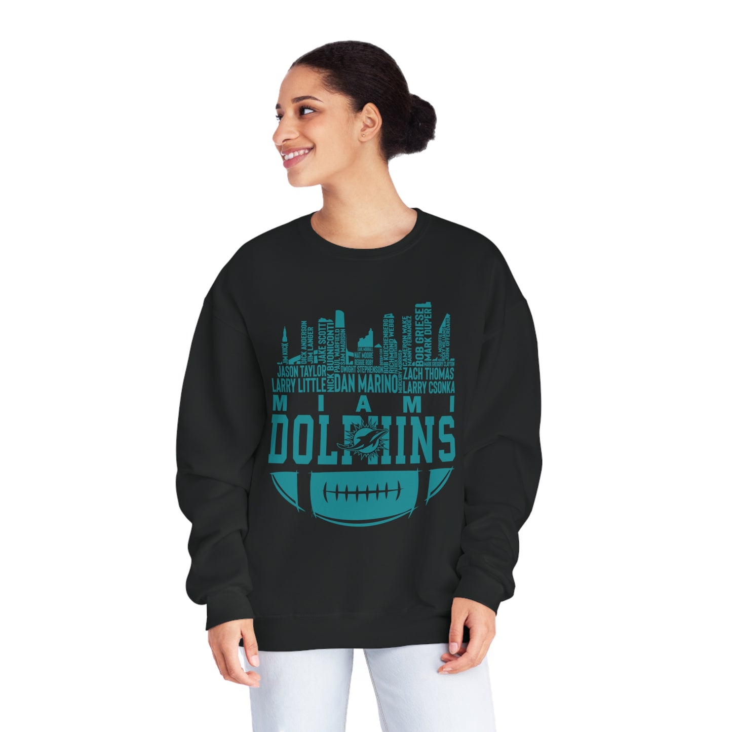 Fins Big Names - Unisex NuBlend® Crewneck Sweatshirt