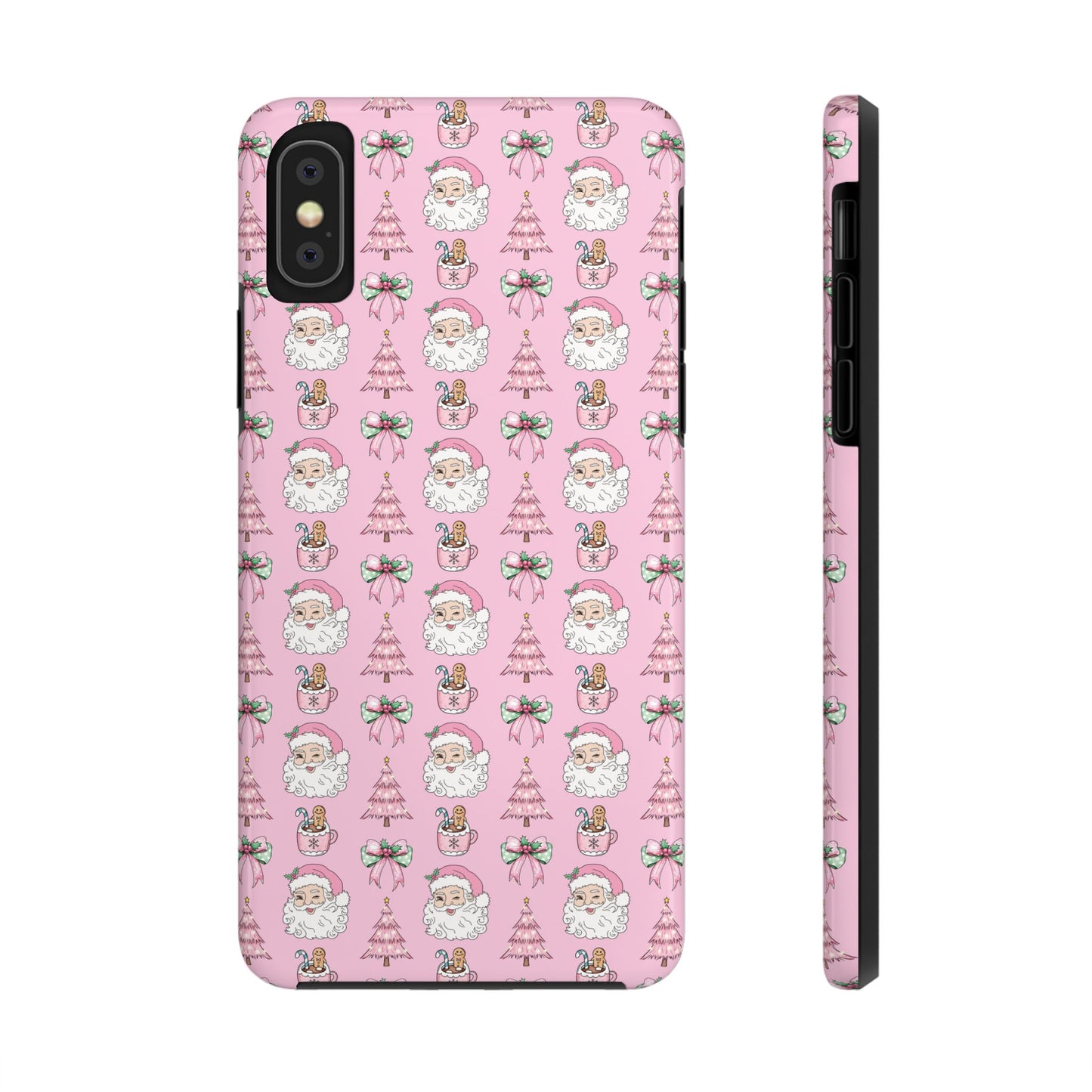 Pink Santa -  Tough Phone Cases