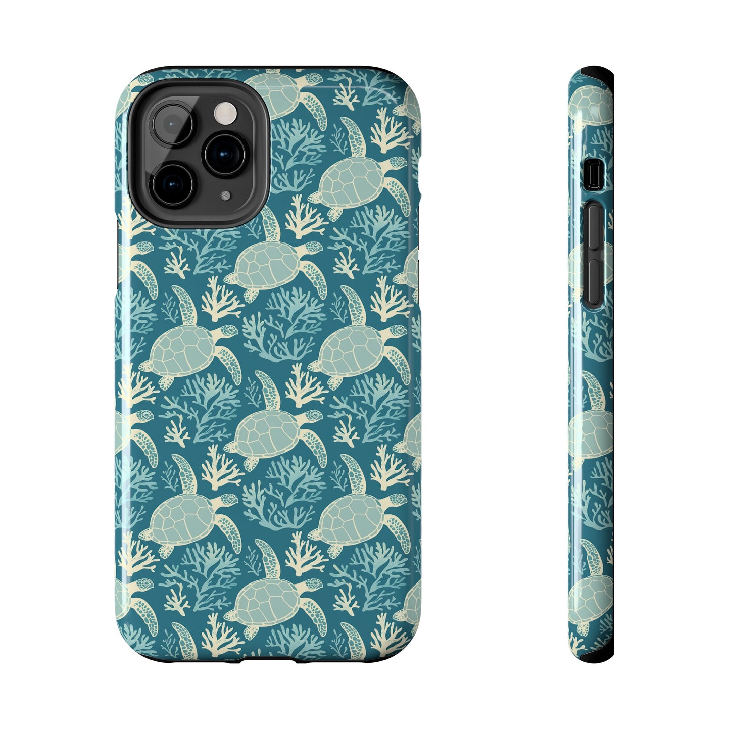 Blue Sea Turtle  - Tough Phone Cases