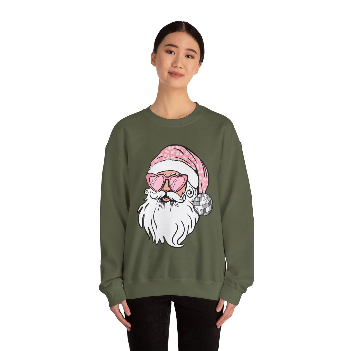 Disco Santa Christmas Sweatshirt