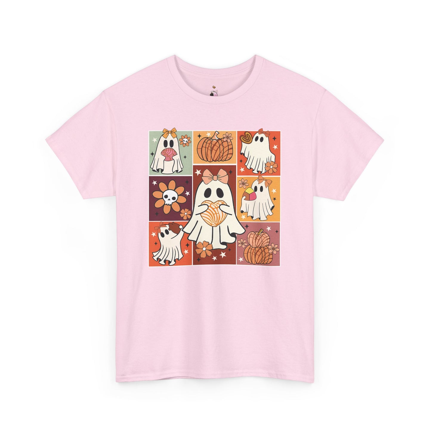 Retro Ghosts - Halloween Tee - Shirt