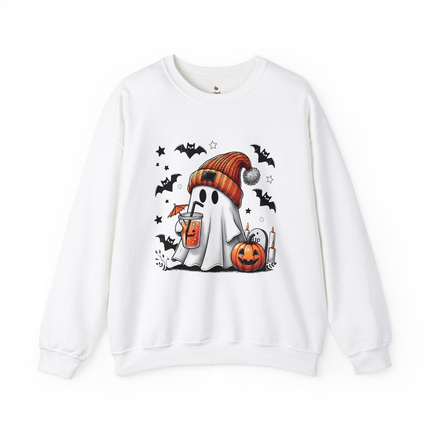 Beanie Ghost - Unisex Heavy Blend™ Crewneck Sweatshirt