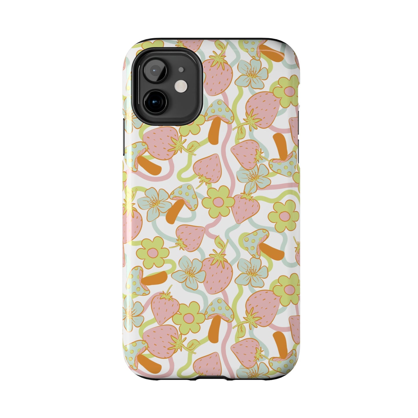 Strawberry Shrooms - Tough Phone Cases