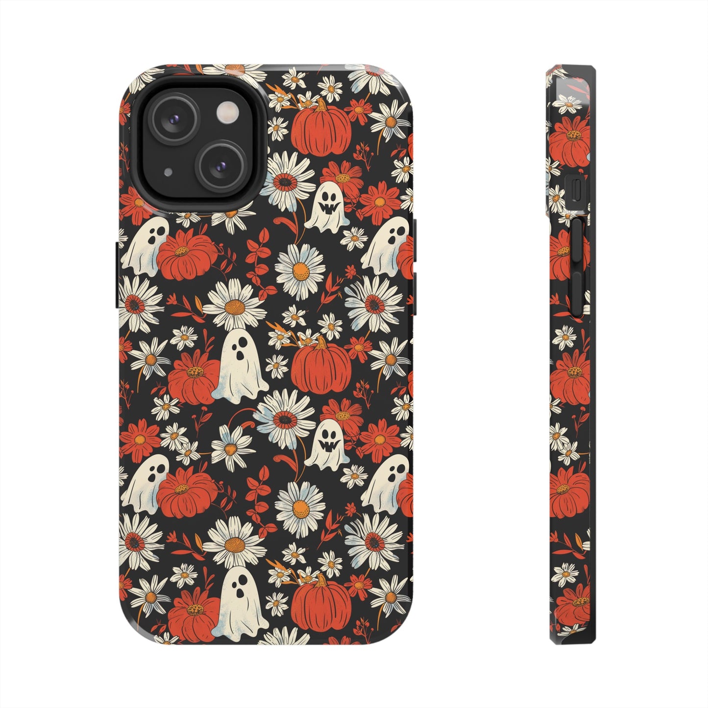 Floral Ghosts - Tough Phone Cases