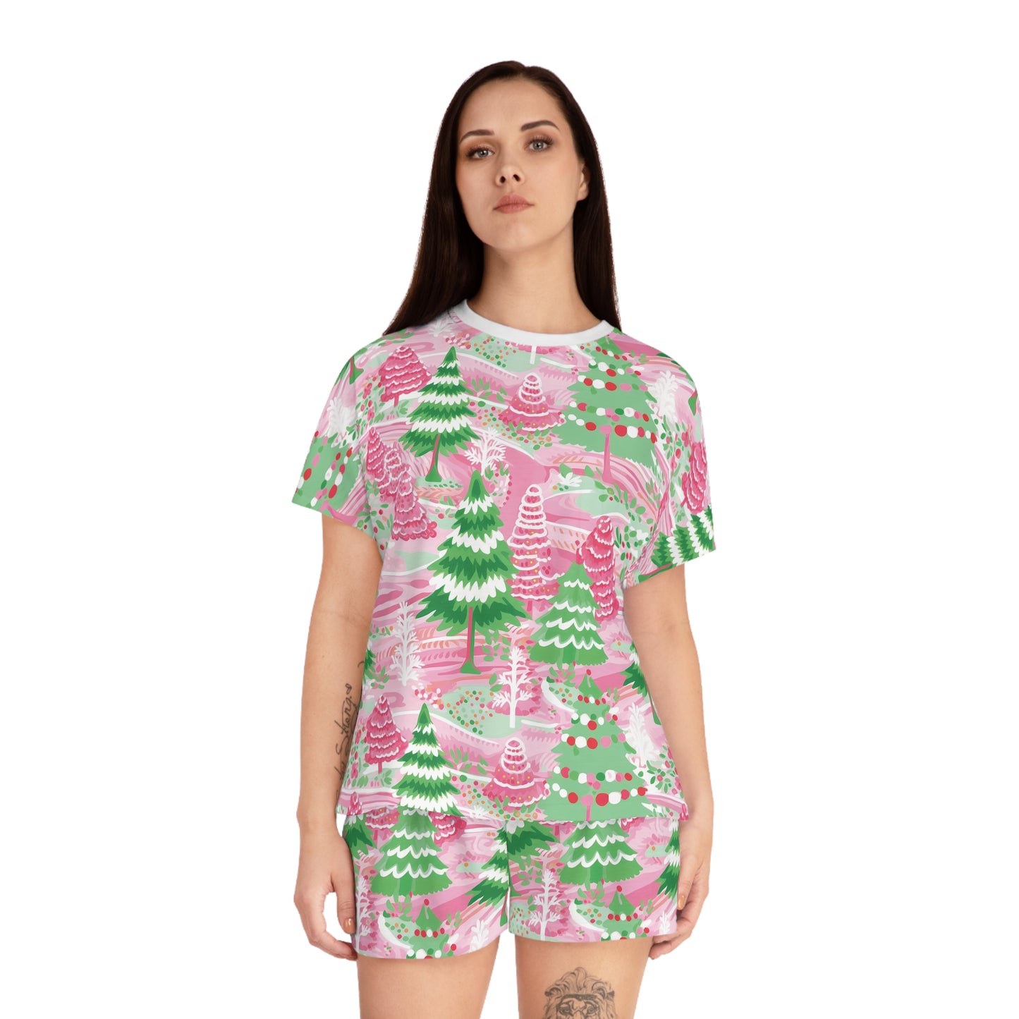 Oh Christmas Tree  - Women's Short Pajama Set