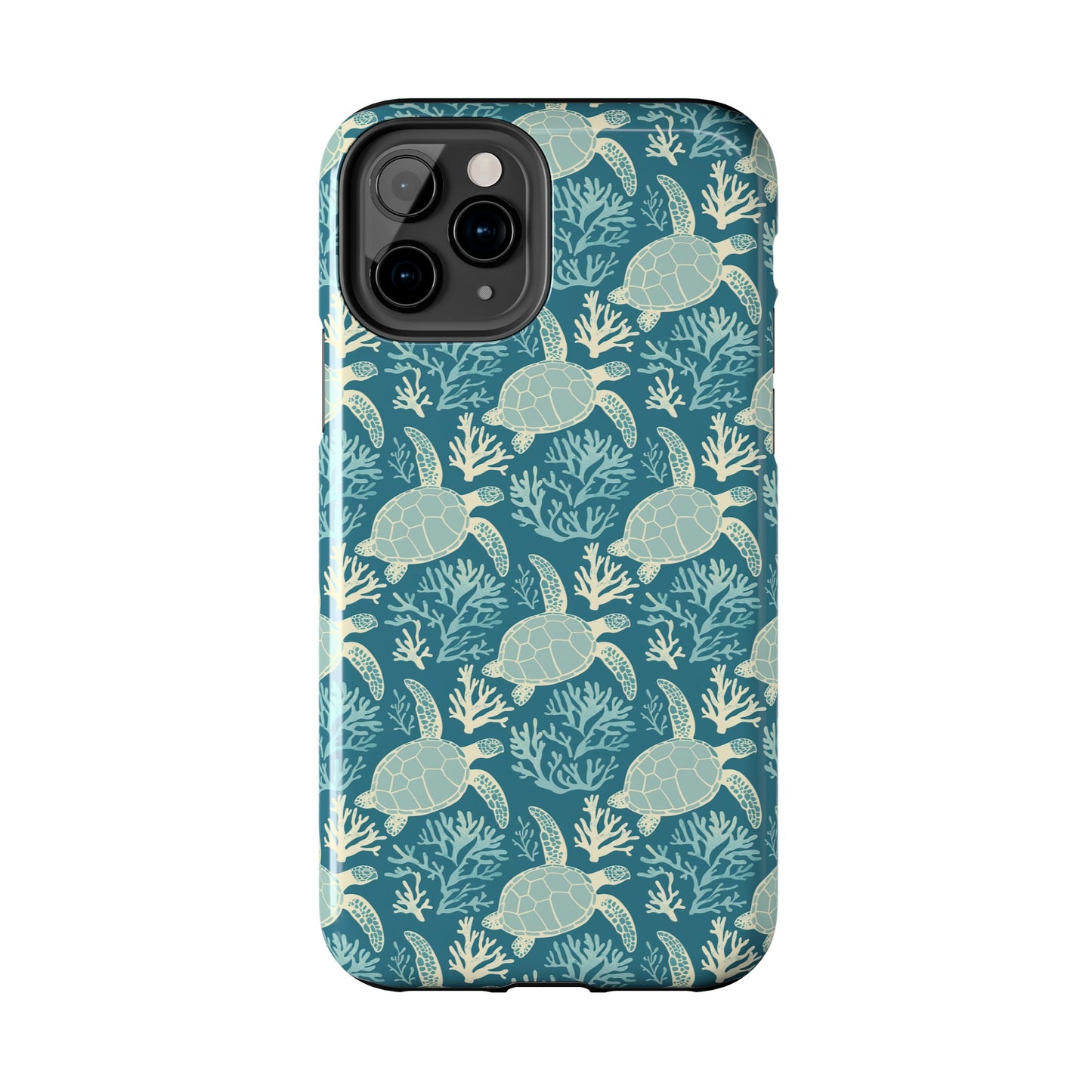 Blue Sea Turtle  - Tough Phone Cases