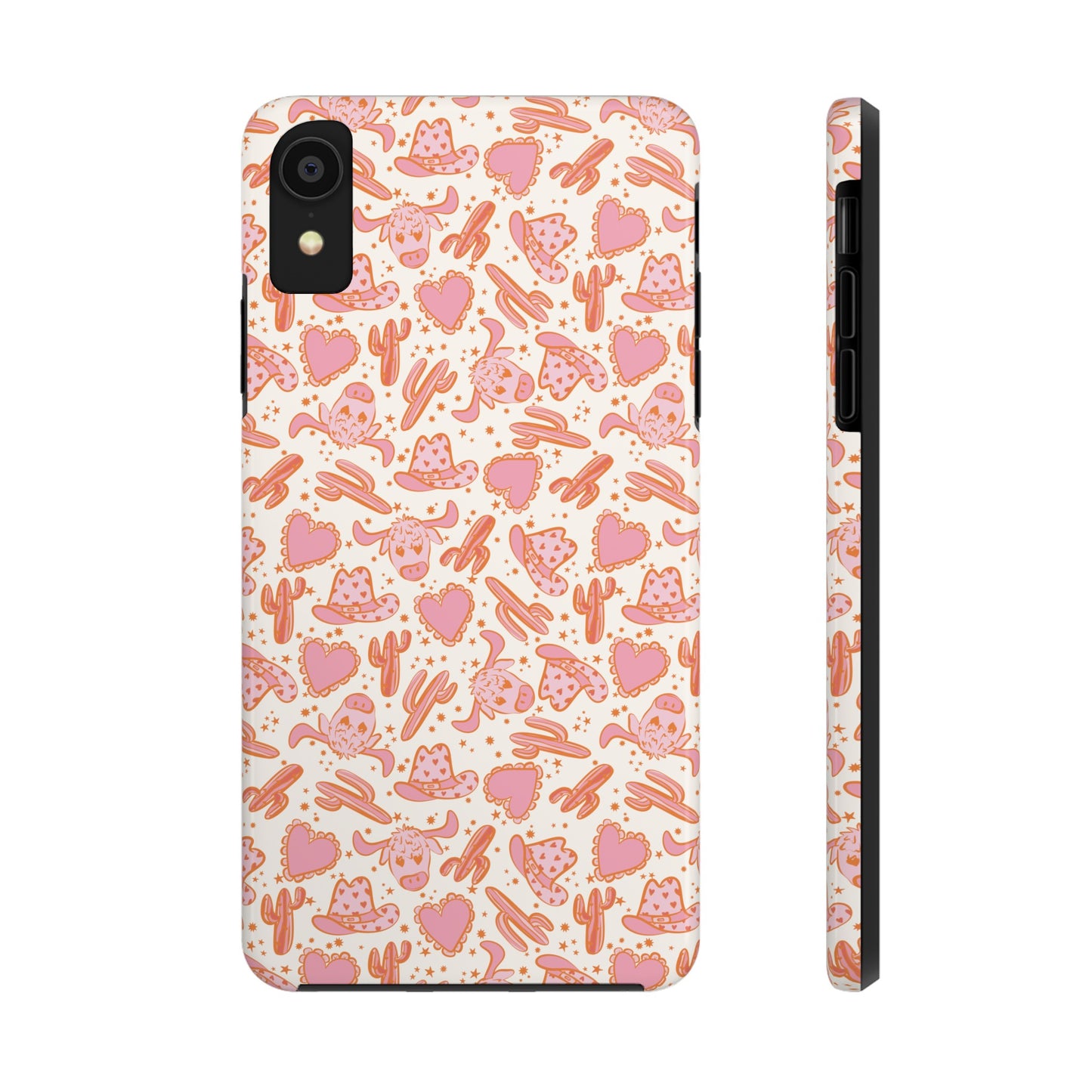 Pink Western Cowgirl  - Tough Phone Cases