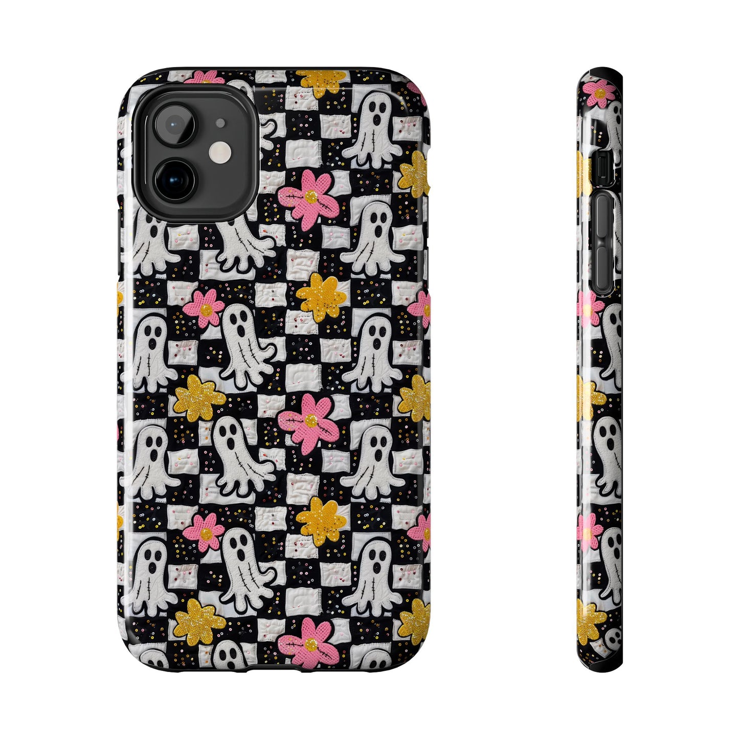 Checkered Halloween -  Tough Phone Cases