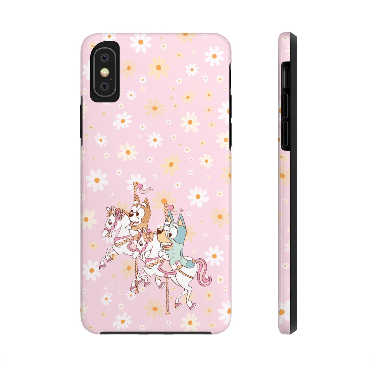 Carousel Pups  - Tough Phone Cases