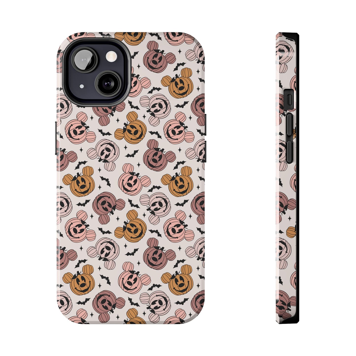 Pink Pumpkin Mice  - Tough Phone Cases