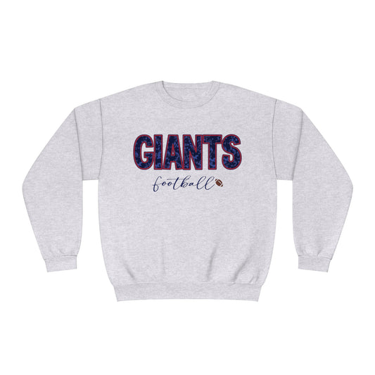 Giants Football - Unisex NuBlend® Crewneck Sweatshirt