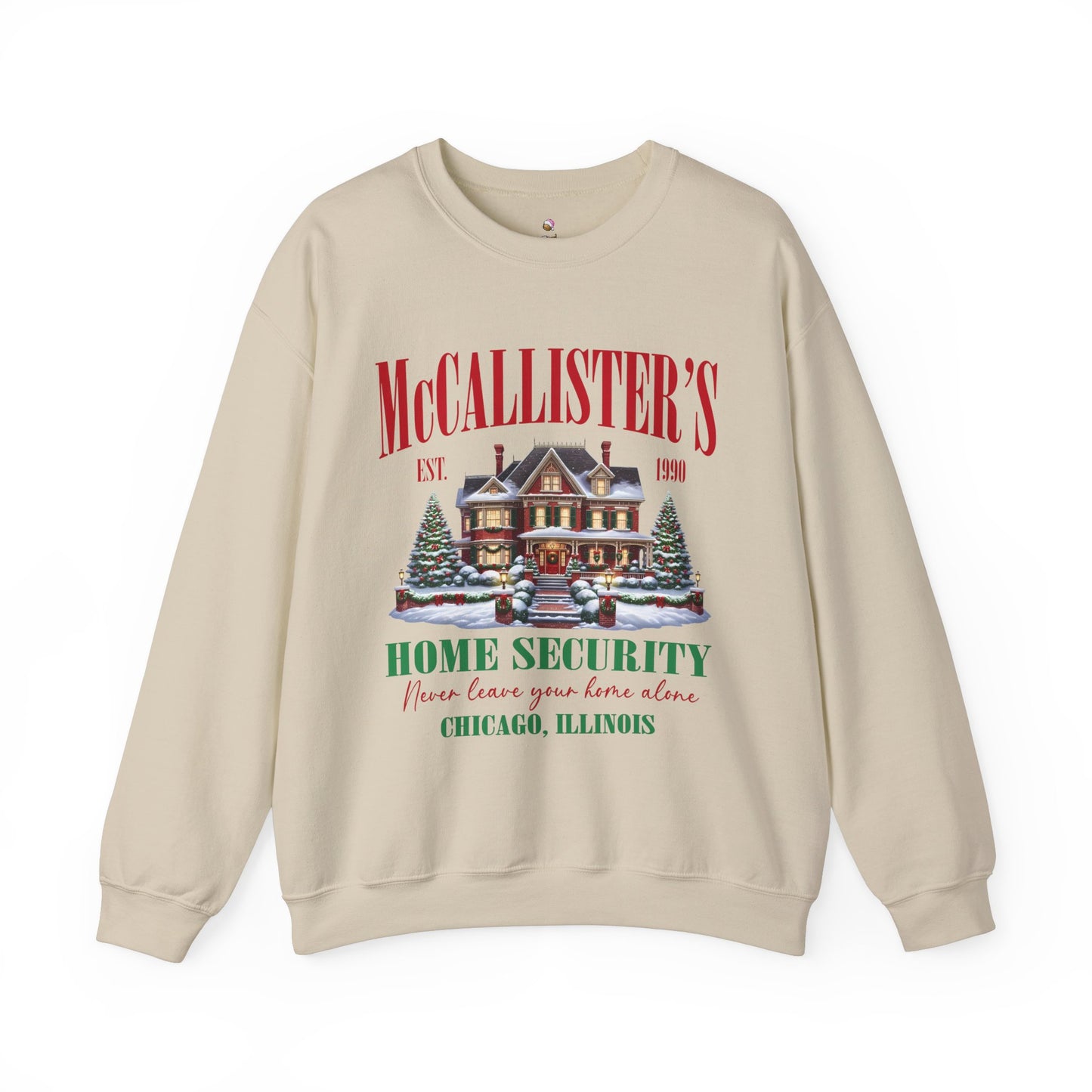 McAllisters Home Security Christmas Sweatshirt