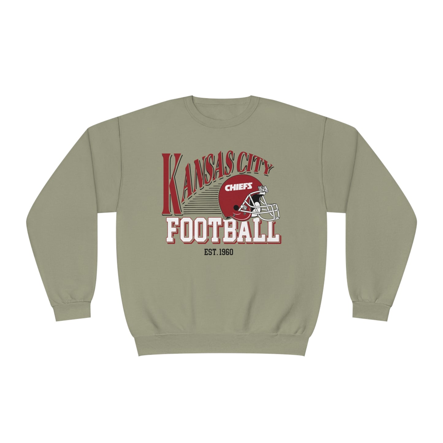 KC Football  - Unisex NuBlend® Crewneck Sweatshirt