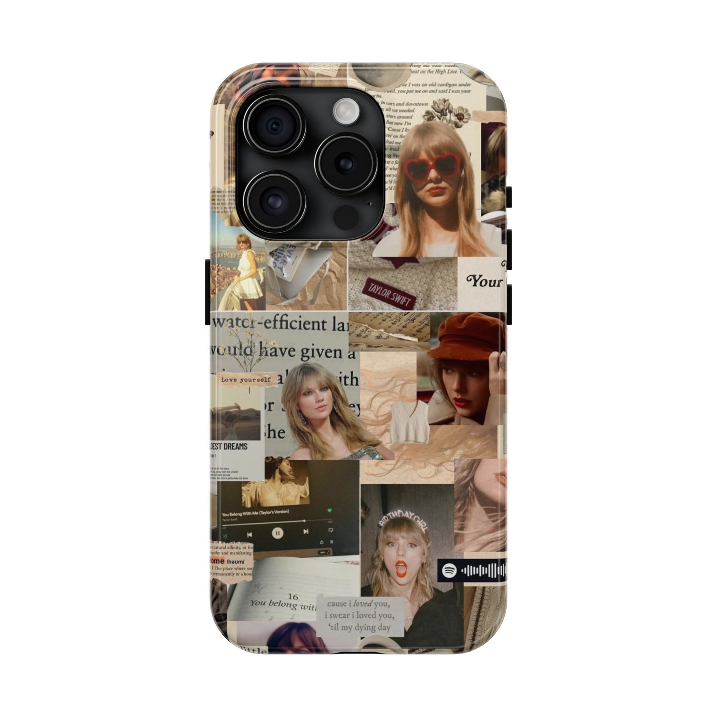 Taylor Collage  - Tough Phone Cases