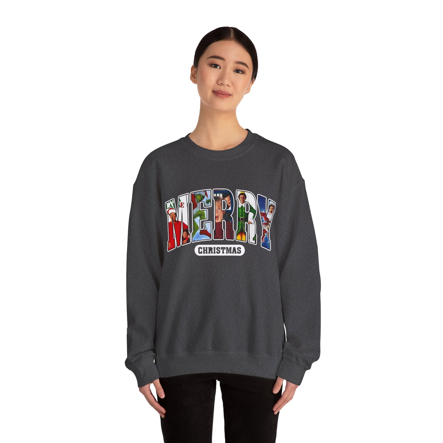 Merry Movies Christmas Sweatshirt