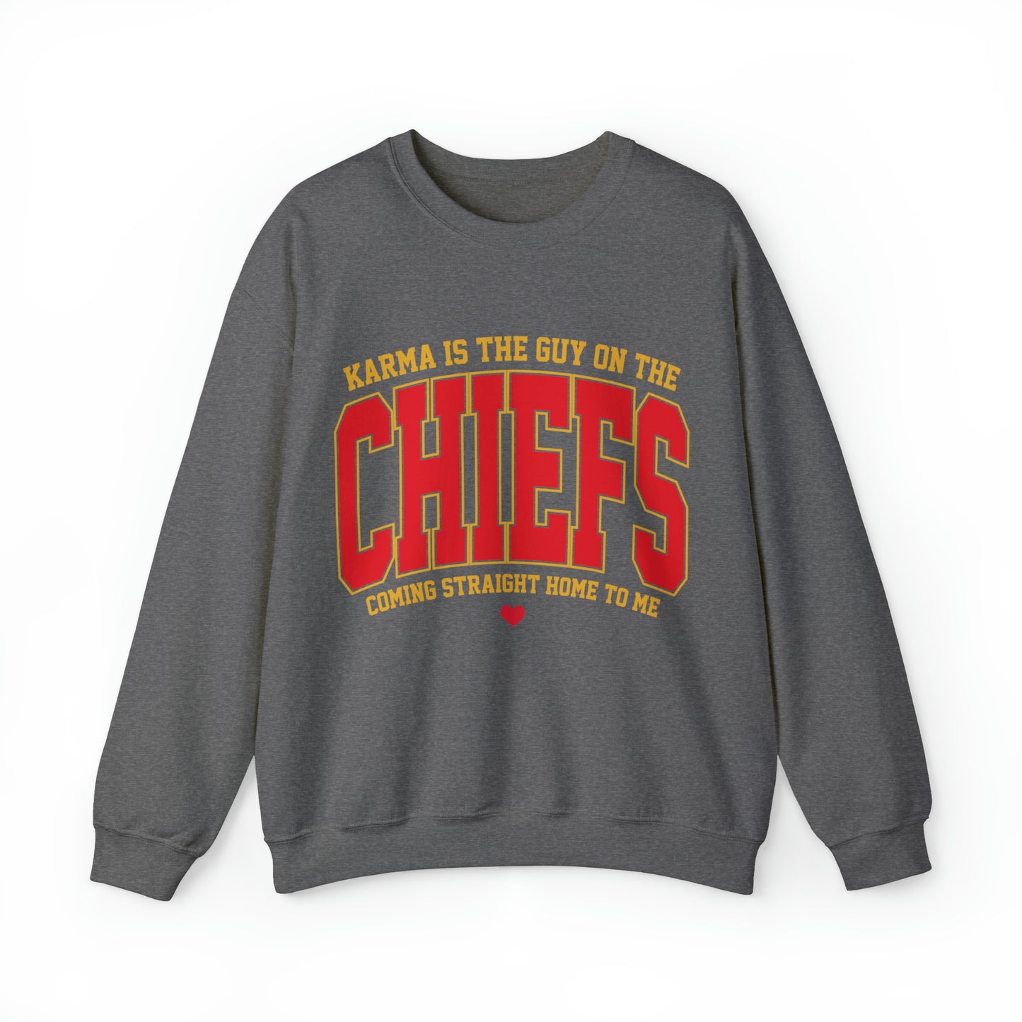 The Guy On The Chiefs  - Unisex Heavy Blend™ Crewneck Sweatshirt