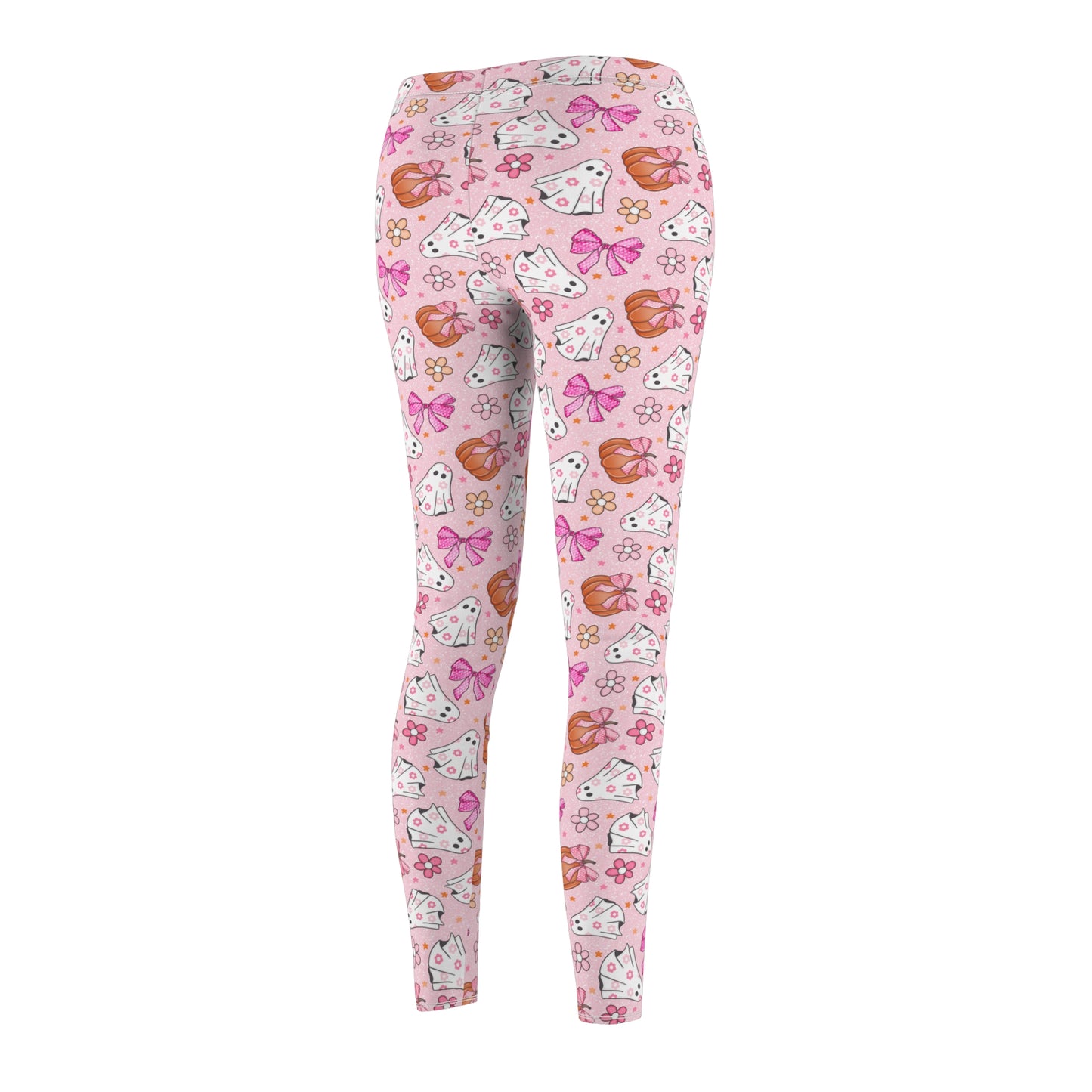 Pink Ghost Halloween - Women's Leggings