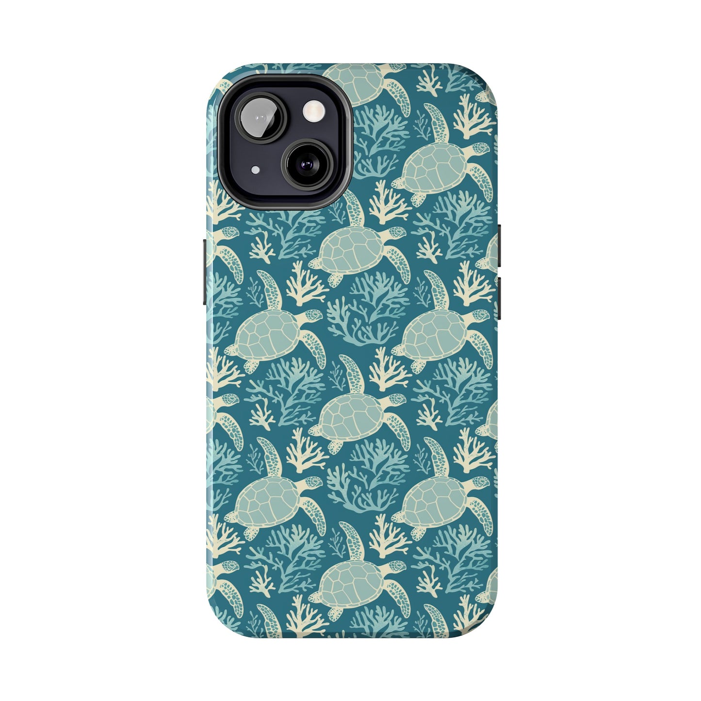 Blue Sea Turtle  - Tough Phone Cases