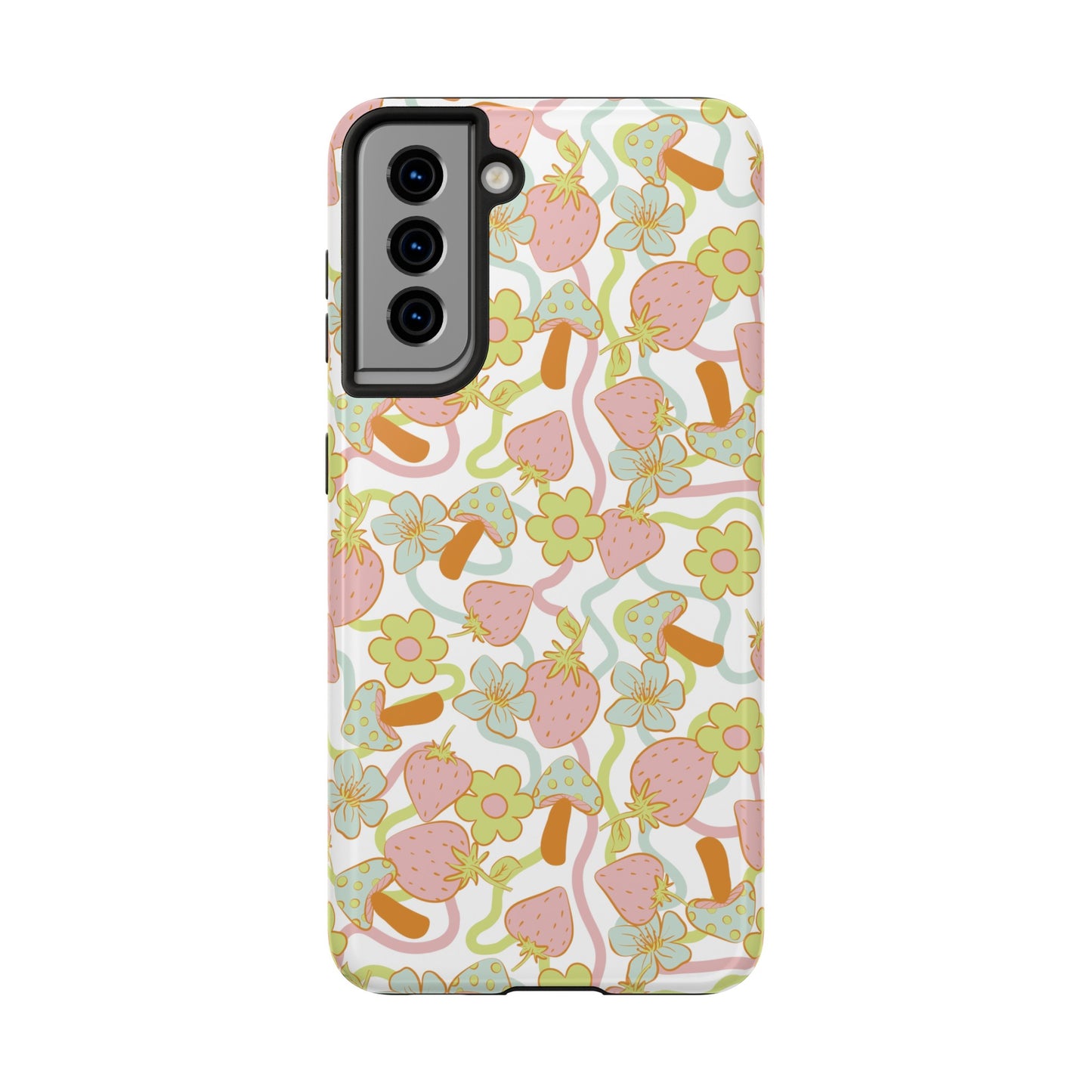 Strawberry Shrooms - Tough Phone Cases