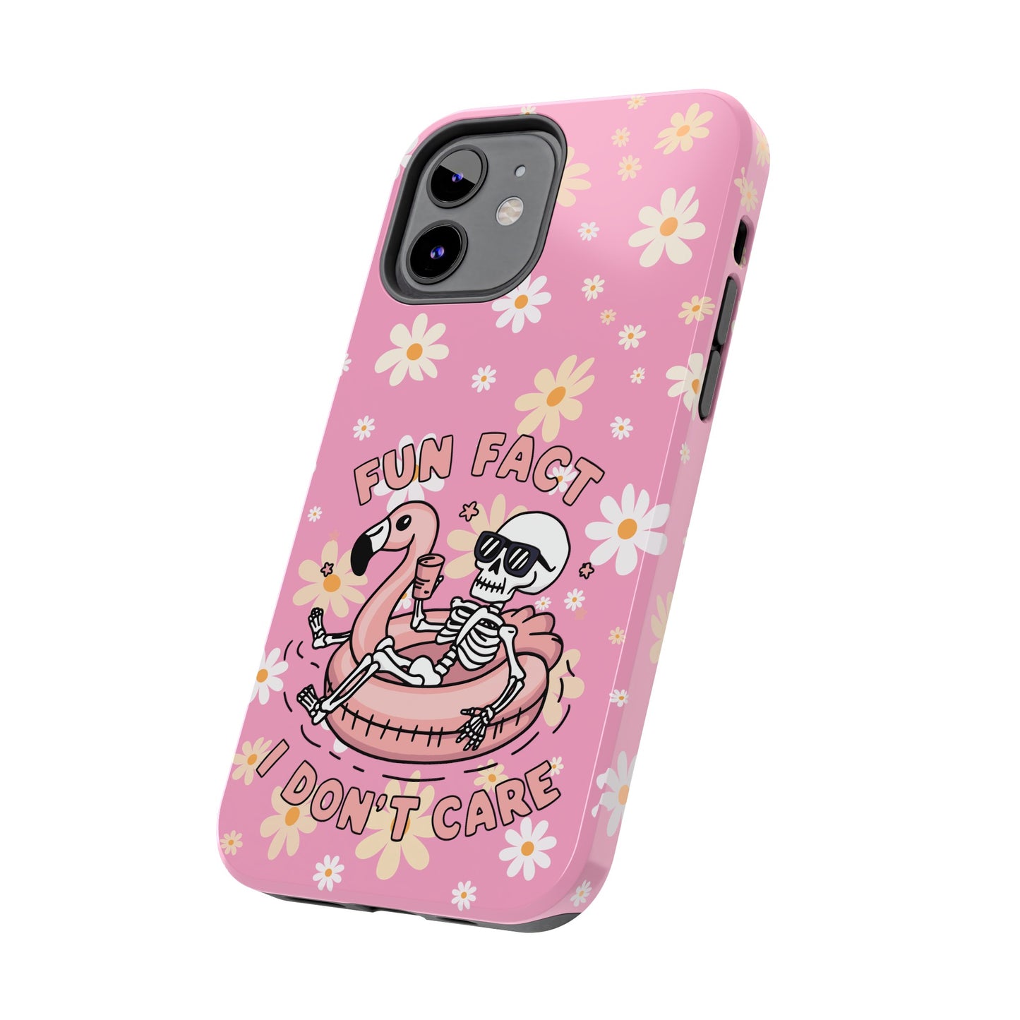 Fun Face I Dont Care  - Tough Phone Cases