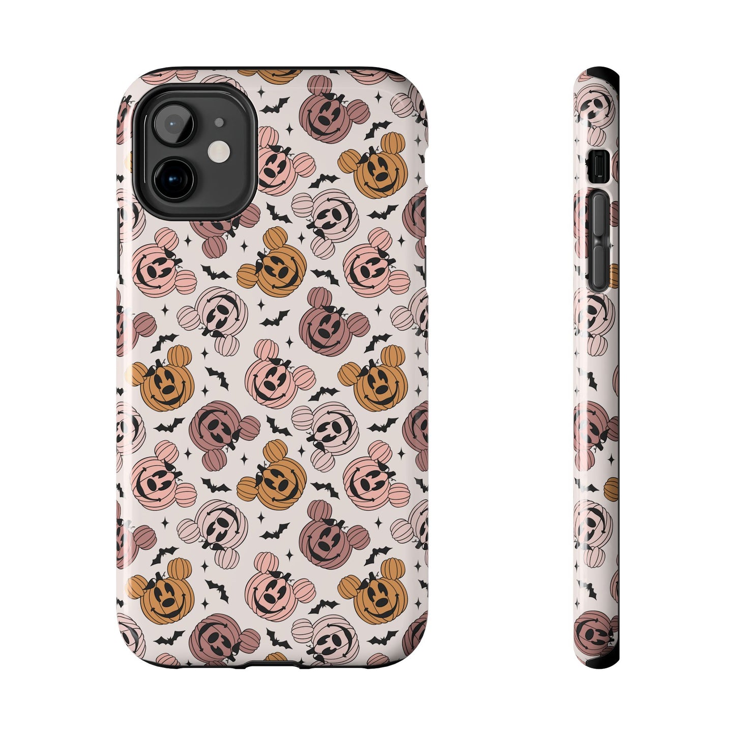 Pink Pumpkin Mice  - Tough Phone Cases