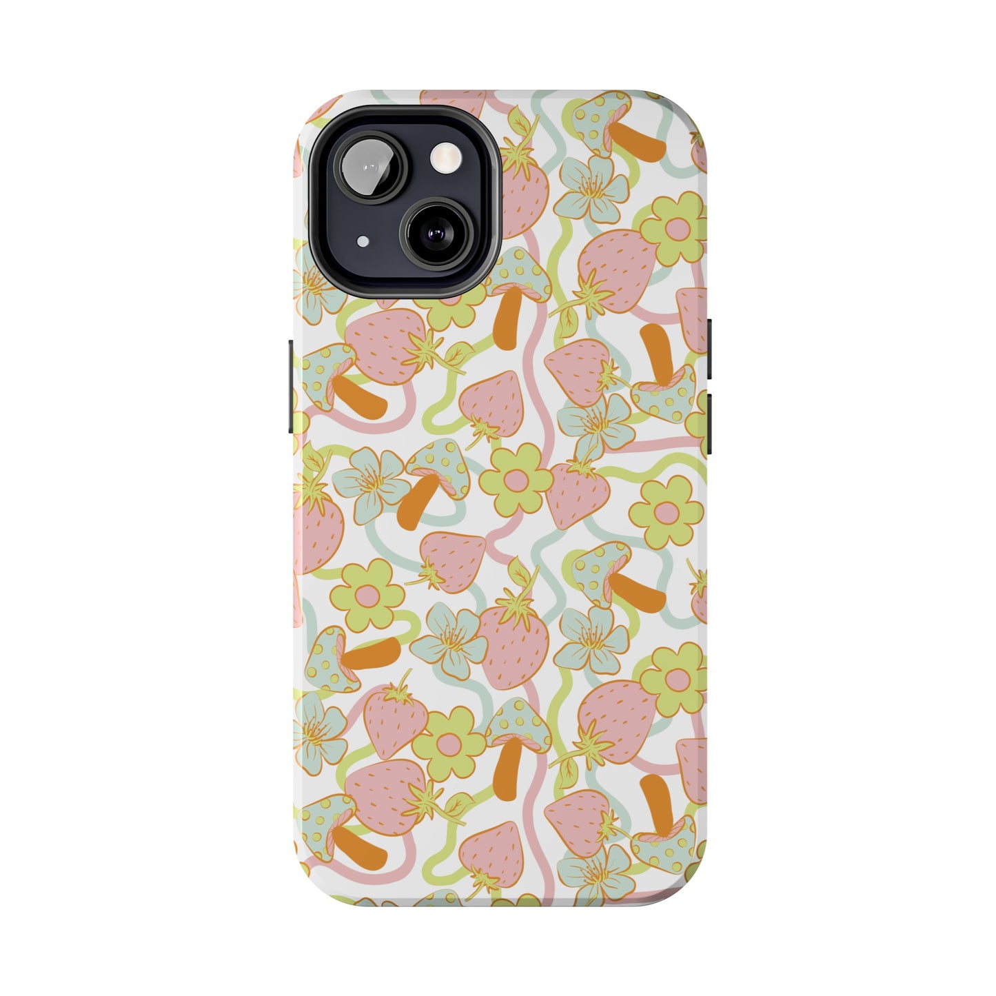 Strawberry Shrooms - Tough Phone Cases