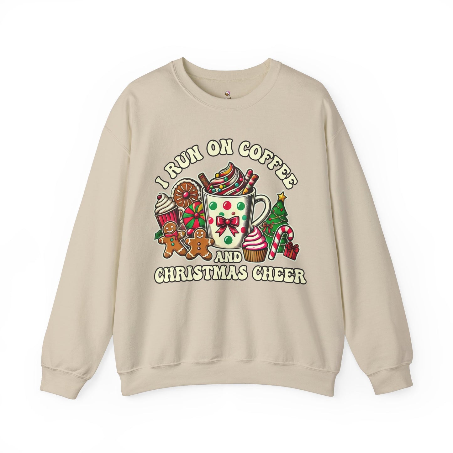 Coffee And Christmas Cheer Christmas Sweatshirt