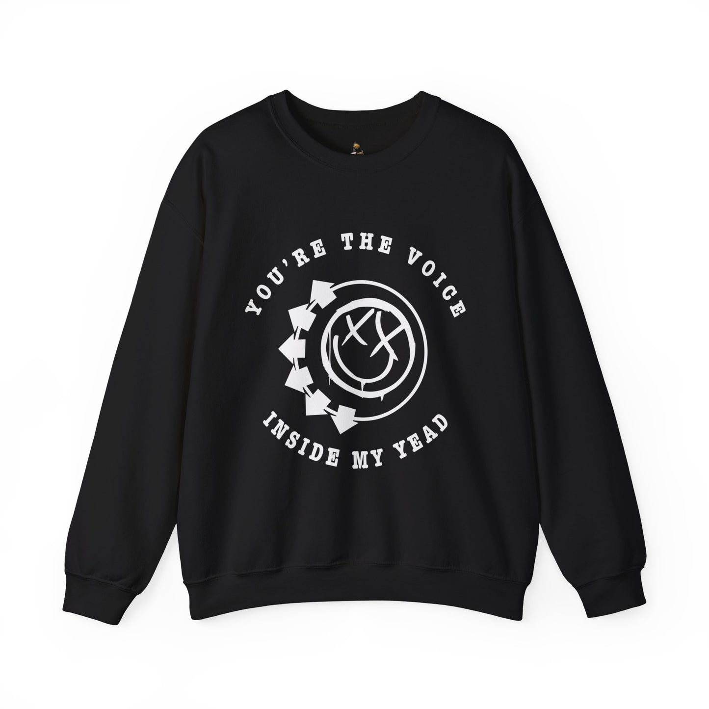 You're The Voice Inside My Yead  - Unisex Heavy Blend™ Crewneck Sweatshirt