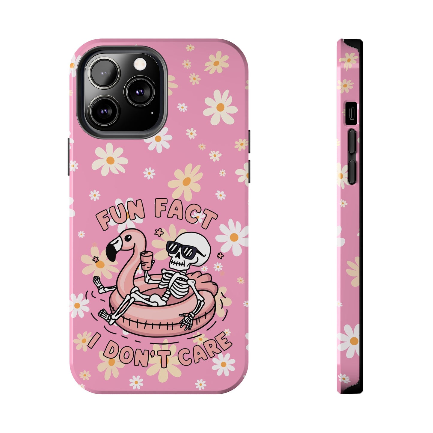 Fun Face I Dont Care  - Tough Phone Cases