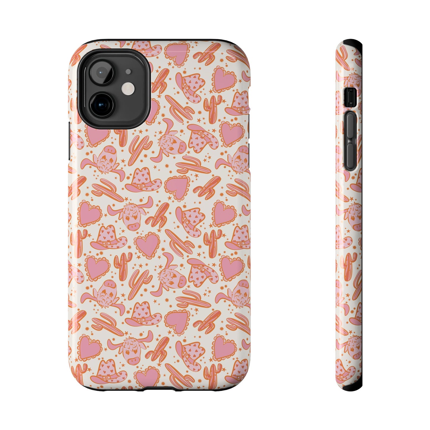 Pink Western Cowgirl  - Tough Phone Cases