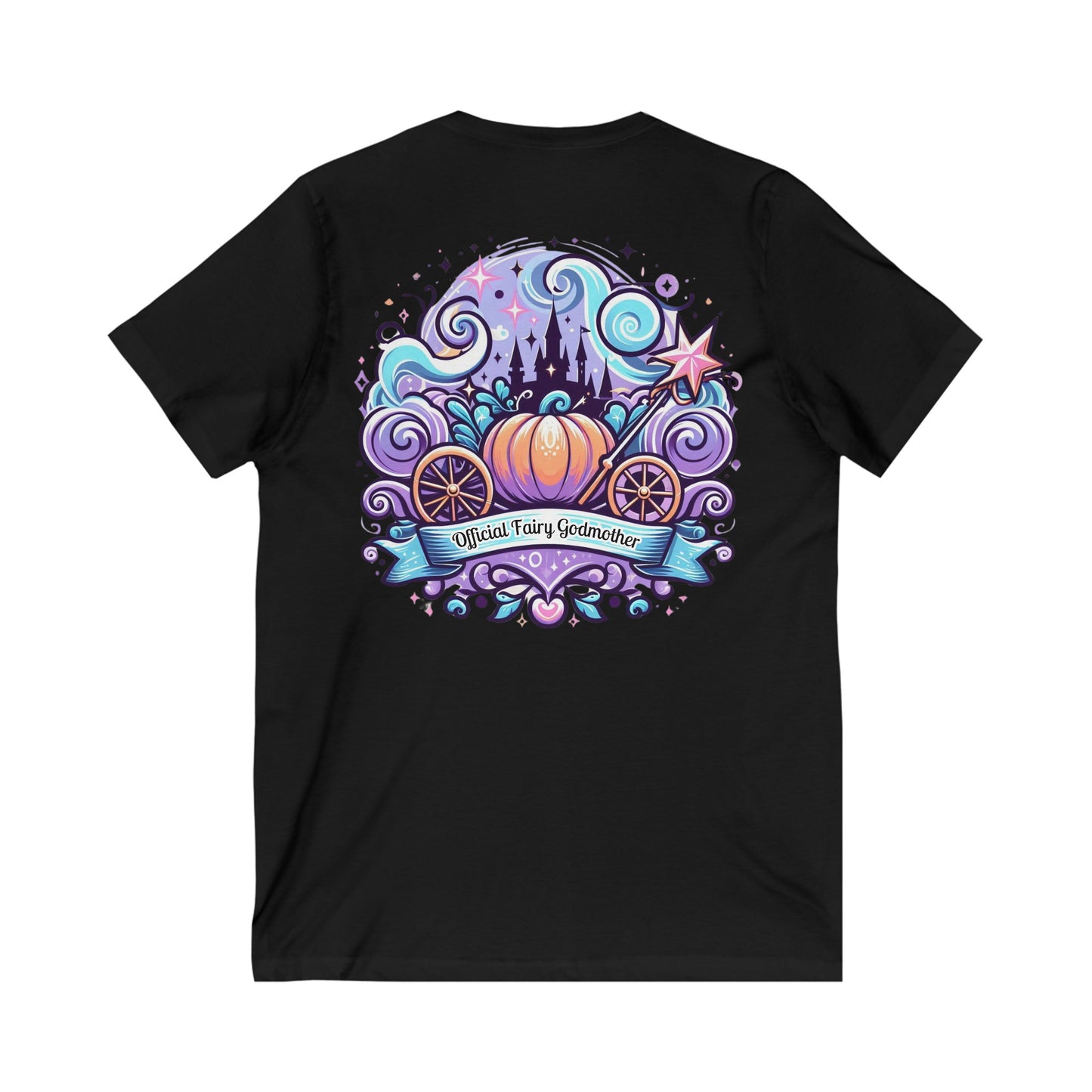 Official Fairy Godmother - Unisex Jersey Short Sleeve V-Neck Tee