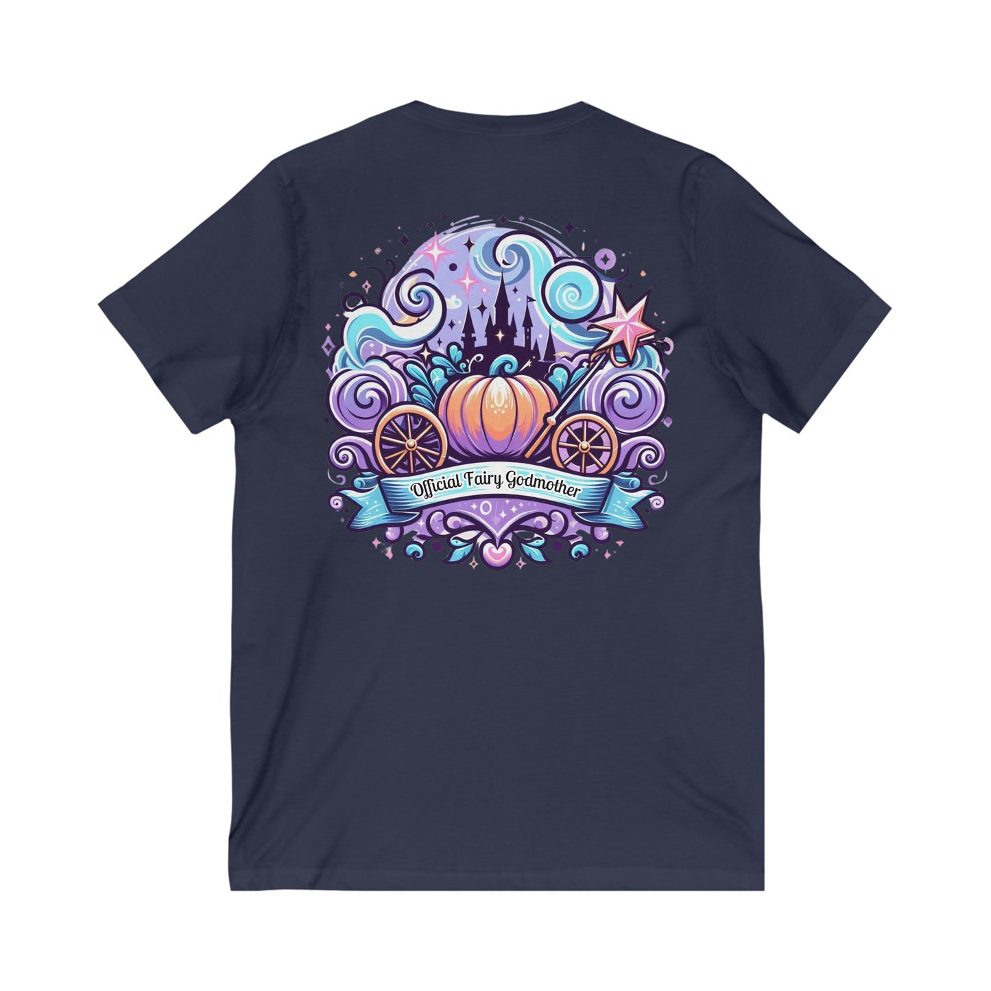 Official Fairy Godmother - Unisex Jersey Short Sleeve V-Neck Tee