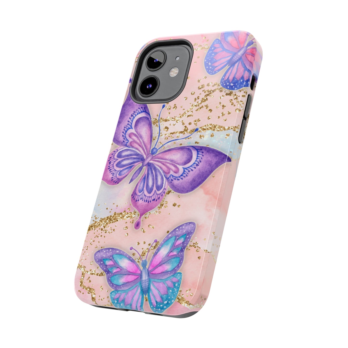 Marble Butterfly - Tough Phone Cases