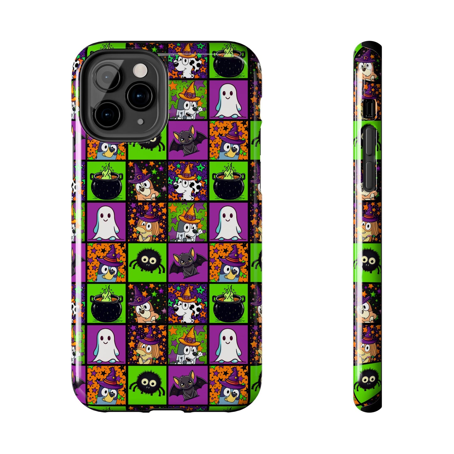 Blue Pup Halloween -  Tough Phone Cases