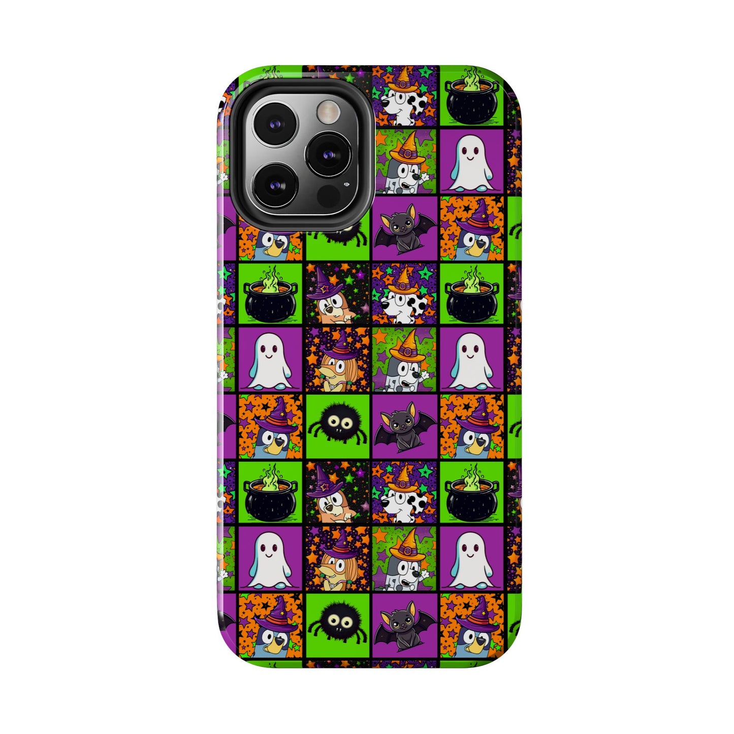 Blue Pup Halloween -  Tough Phone Cases