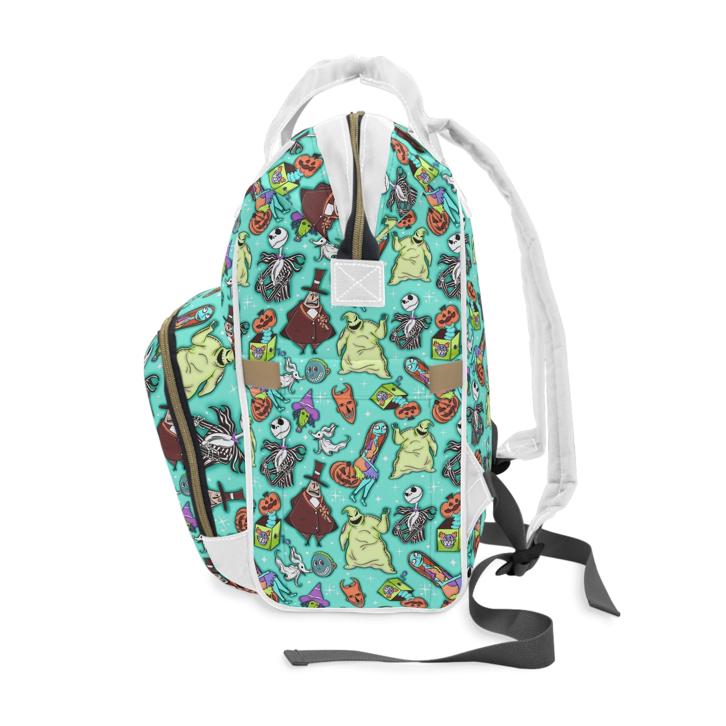 Teal Nightmare - NBC -  Diaper Backpack