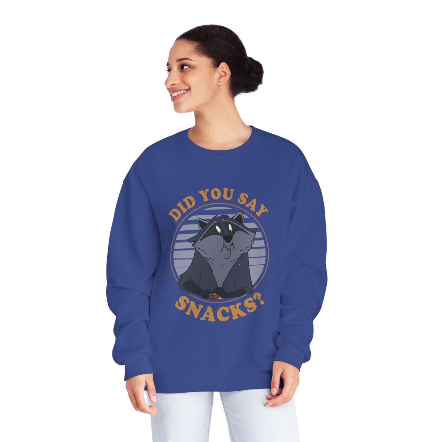 Did You Say Snacks? - Unisex NuBlend® Crewneck Sweatshirt