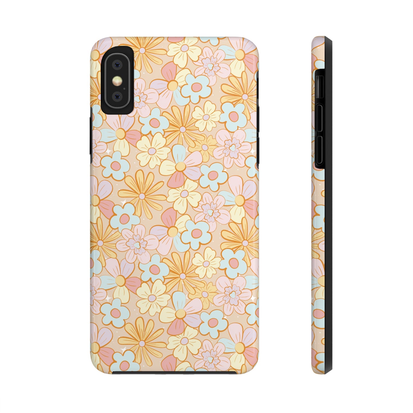 Girly Floral - Tough Phone Cases