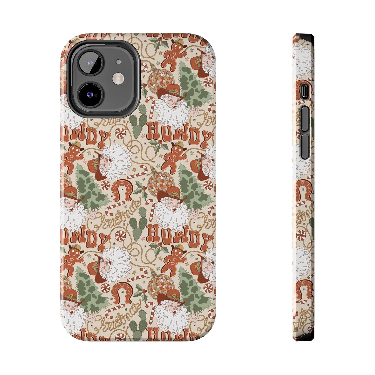 Howdy Christmas -  Tough Phone Cases