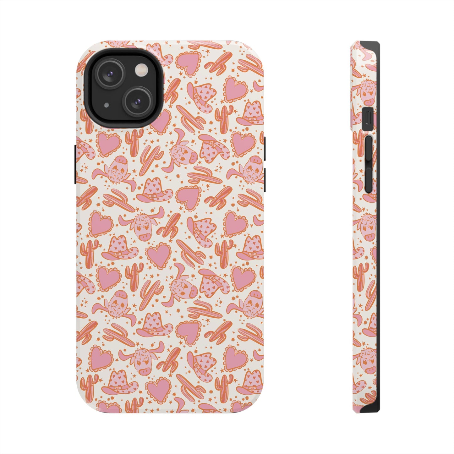 Pink Western Cowgirl  - Tough Phone Cases