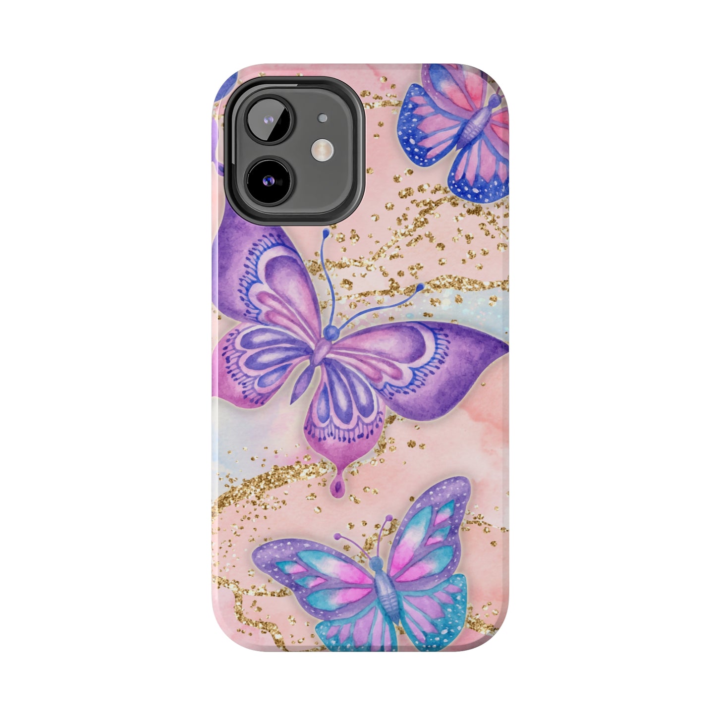 Marble Butterfly - Tough Phone Cases