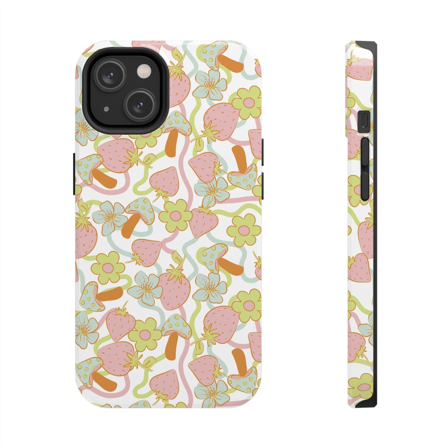 Strawberry Shrooms - Tough Phone Cases