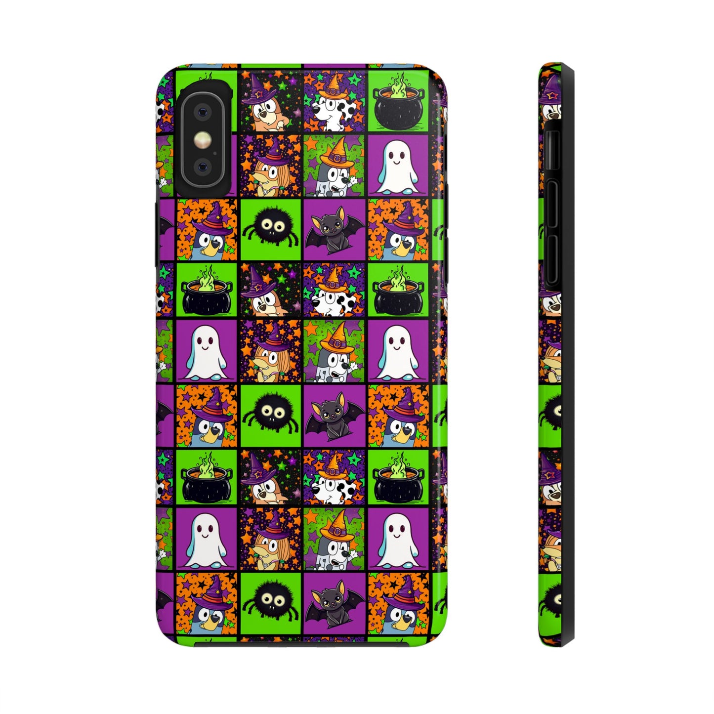 Blue Pup Halloween -  Tough Phone Cases