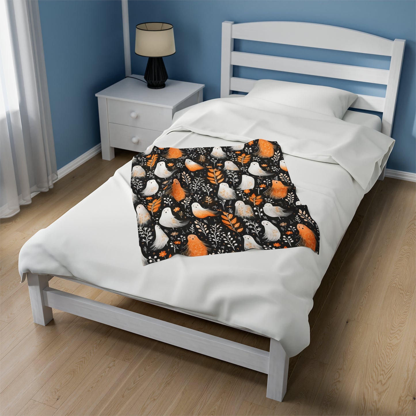 Watercolor Ghosts -  Plush Blanket