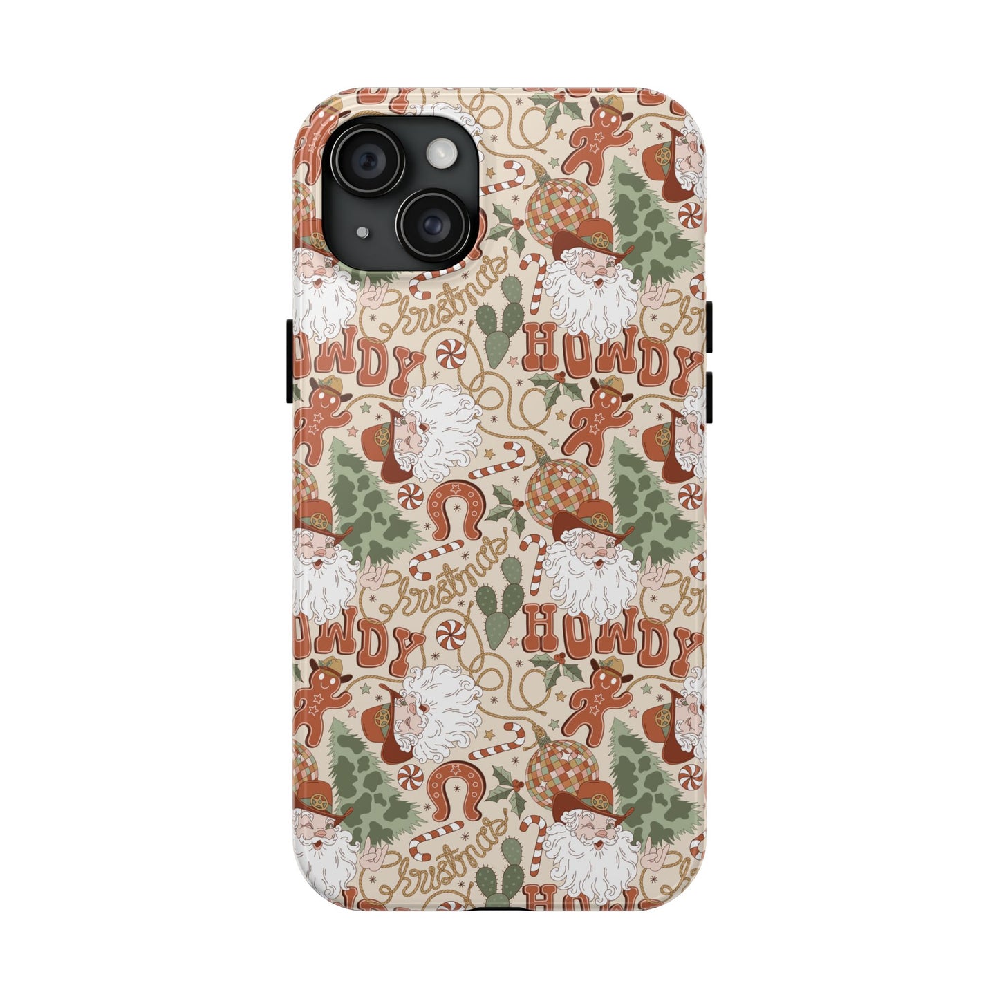 Howdy Christmas -  Tough Phone Cases