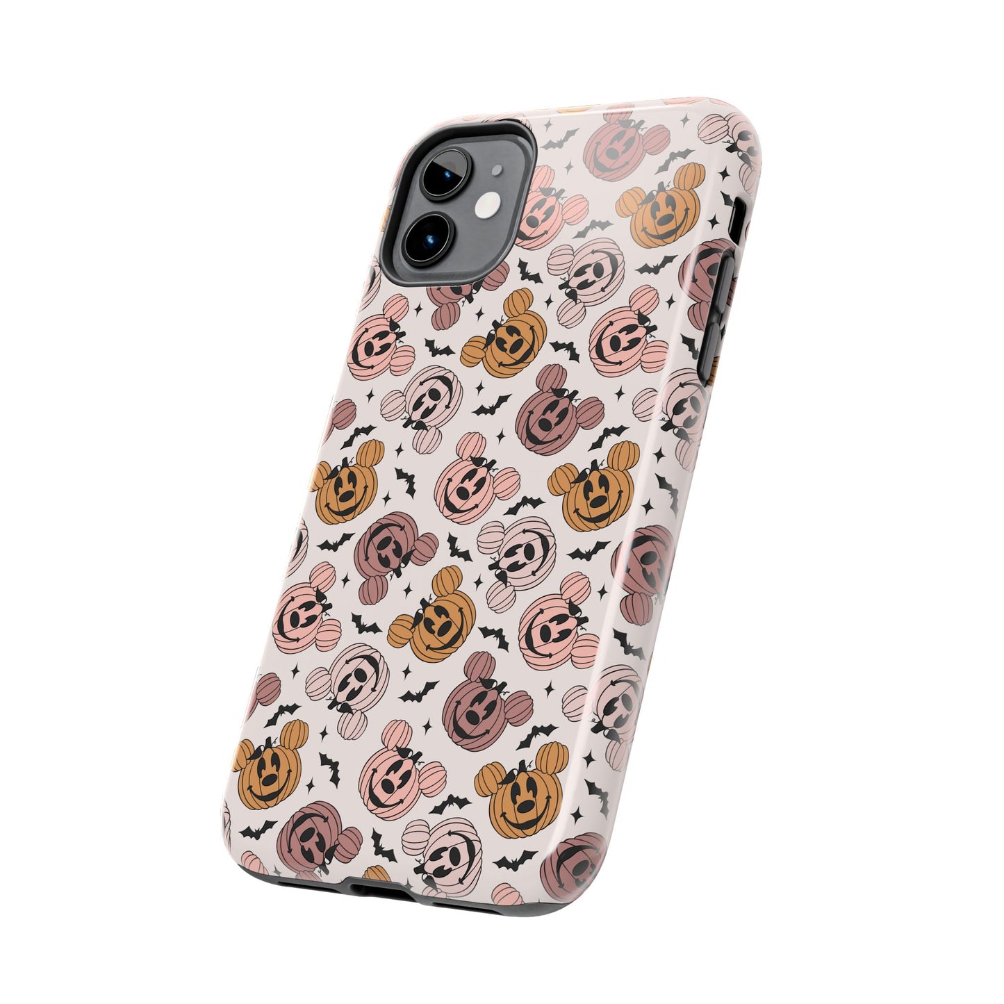 Pink Pumpkin Mice  - Tough Phone Cases