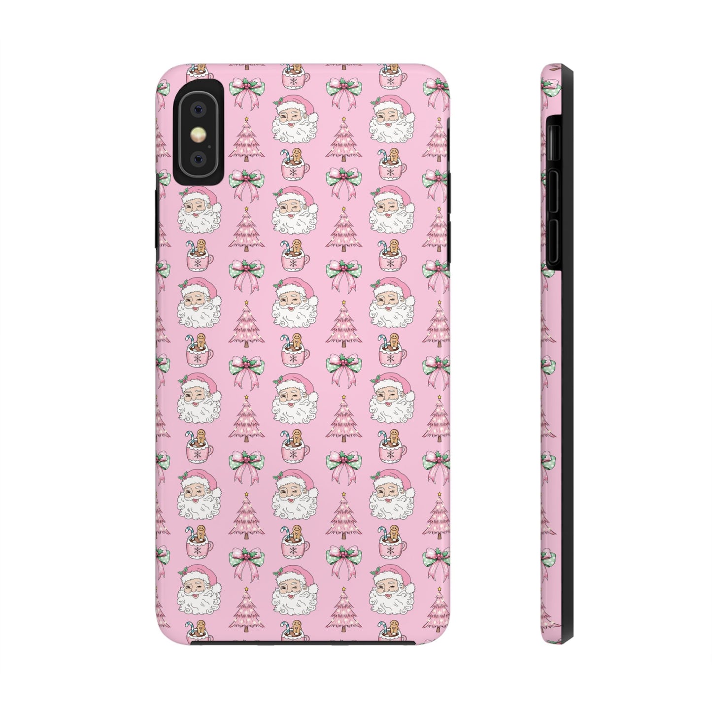 Pink Santa -  Tough Phone Cases