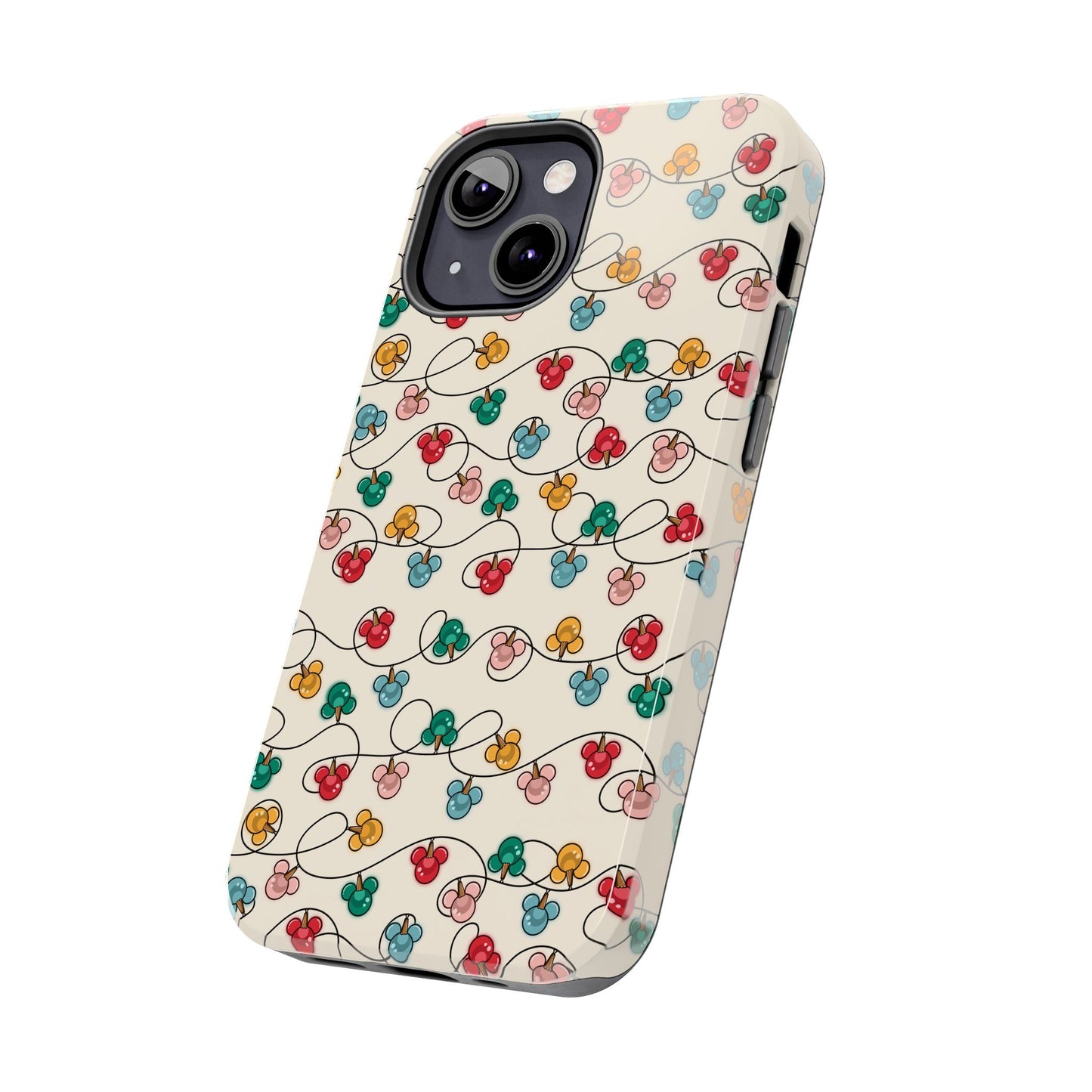 Christmas Lights Mice  -  Tough Phone Cases