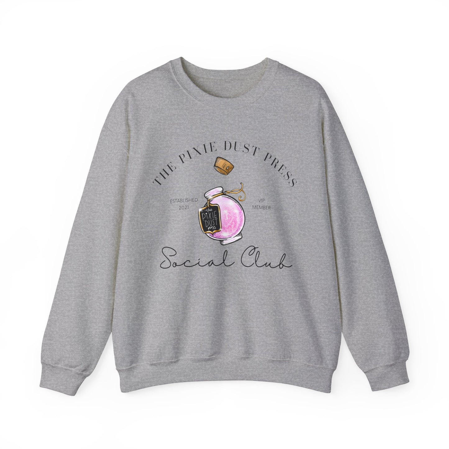 The Pixie Dust Press Social Club  -  Unisex Heavy Blend™ Crewneck Sweatshirt