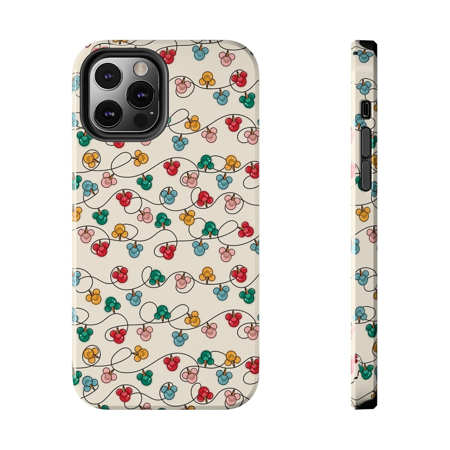 Christmas Lights Mice  -  Tough Phone Cases